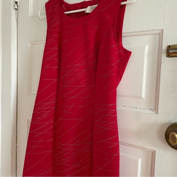 VTG Red Mini Dress - Picture 2 of 5